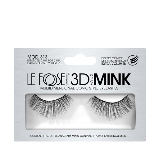 [LF313] PESTAÑA LE FOOSE 3D MOD.313