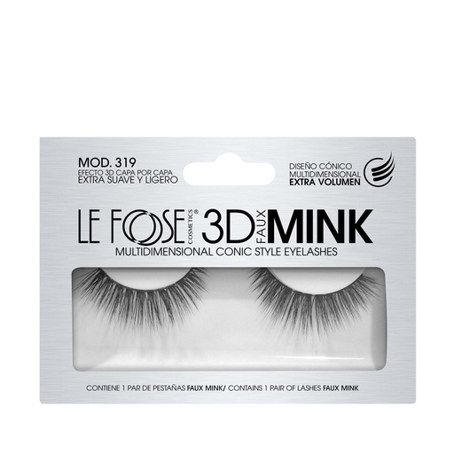 [LF319] PESTAÑA LE FOOSE 3D MOD.319