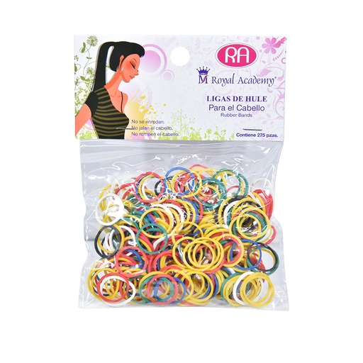 [LC-275] LIGAS DE COLORES Y/ O BLANCAS P/CABELLO C/275